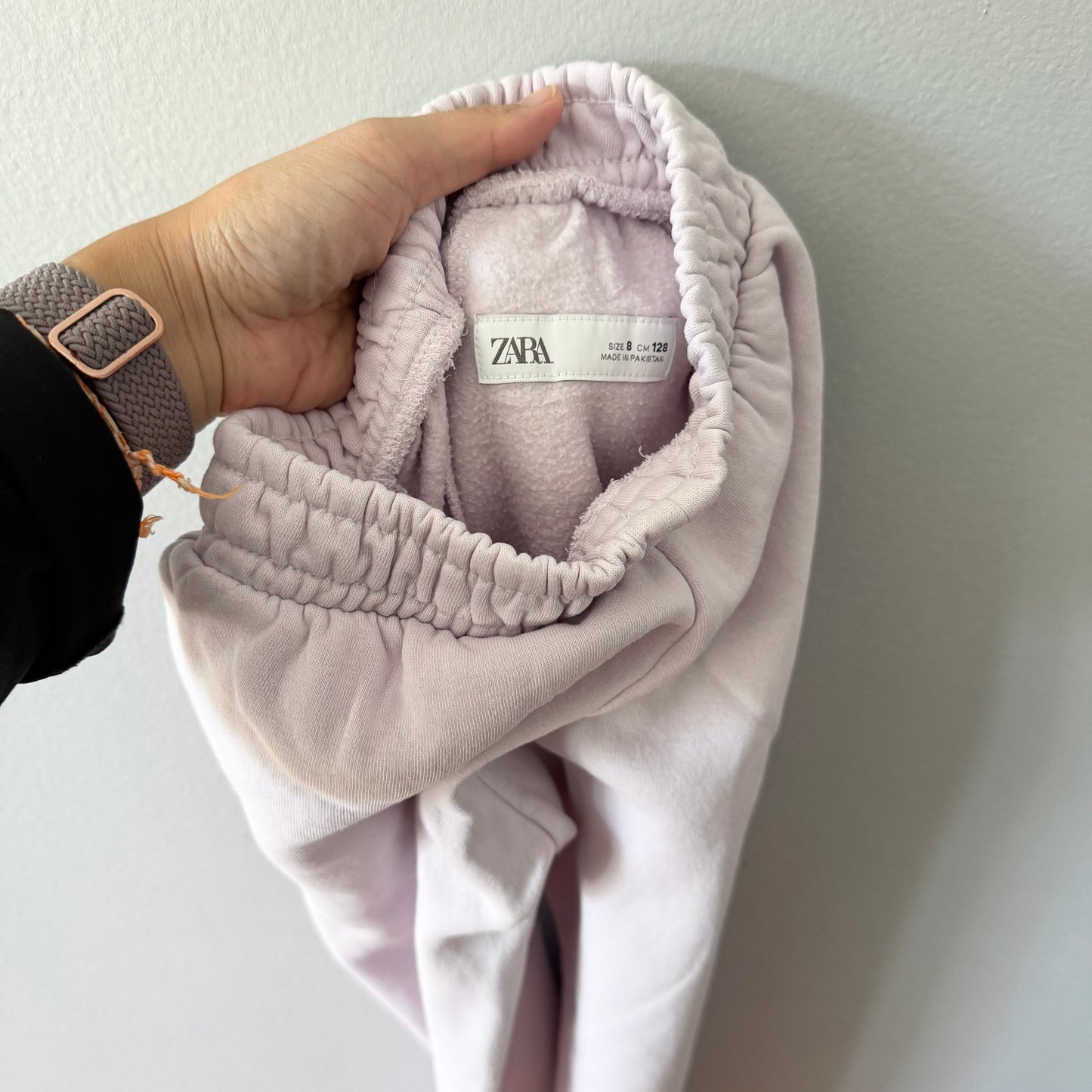 Zara / Lavender sweatpants / 8Y