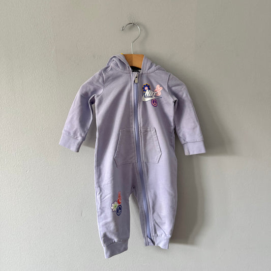 Nike / Lavender romper / 9M