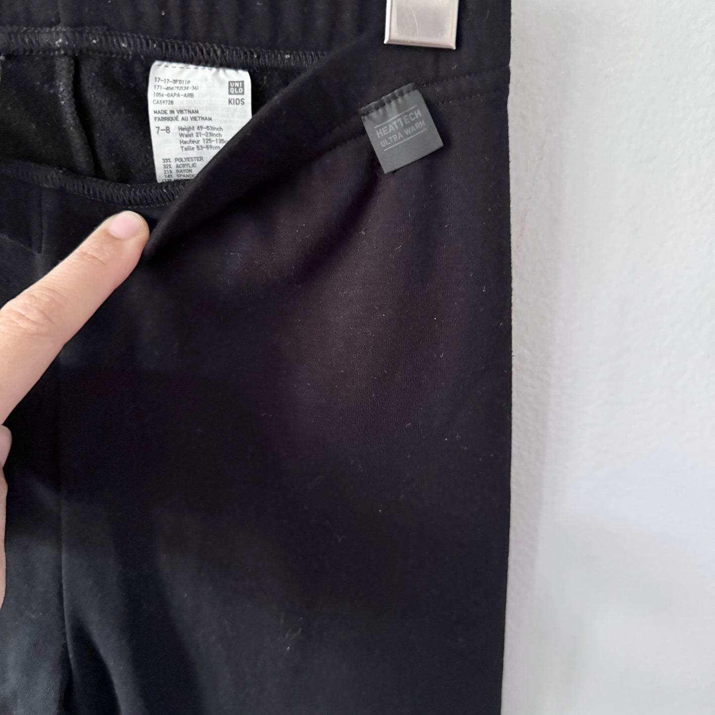 Uniqlo / Heat-tech Extra warm leggings / 7-8Y