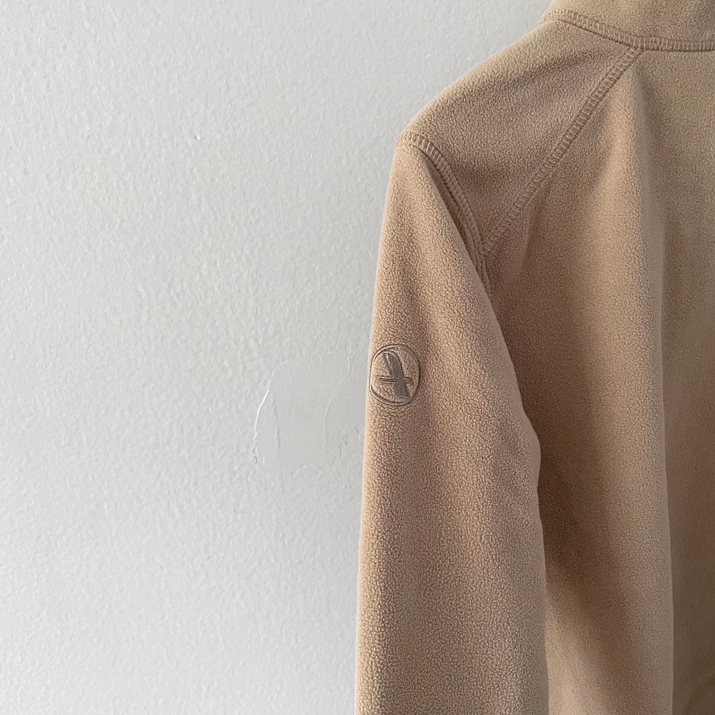 Aigle / Beige fleece half zip / 10Y