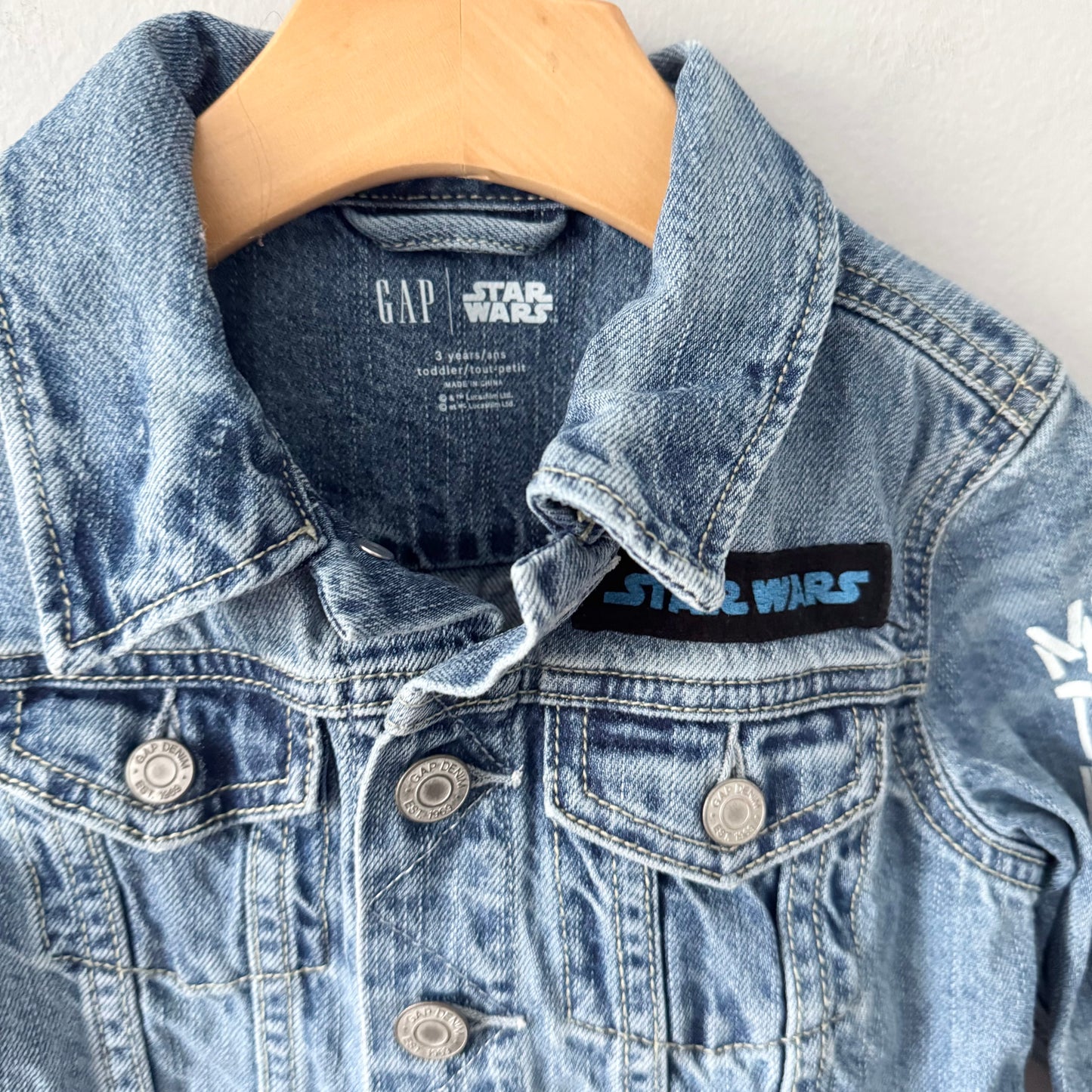 Gap	/ Star Wars denim jacket / 3Y