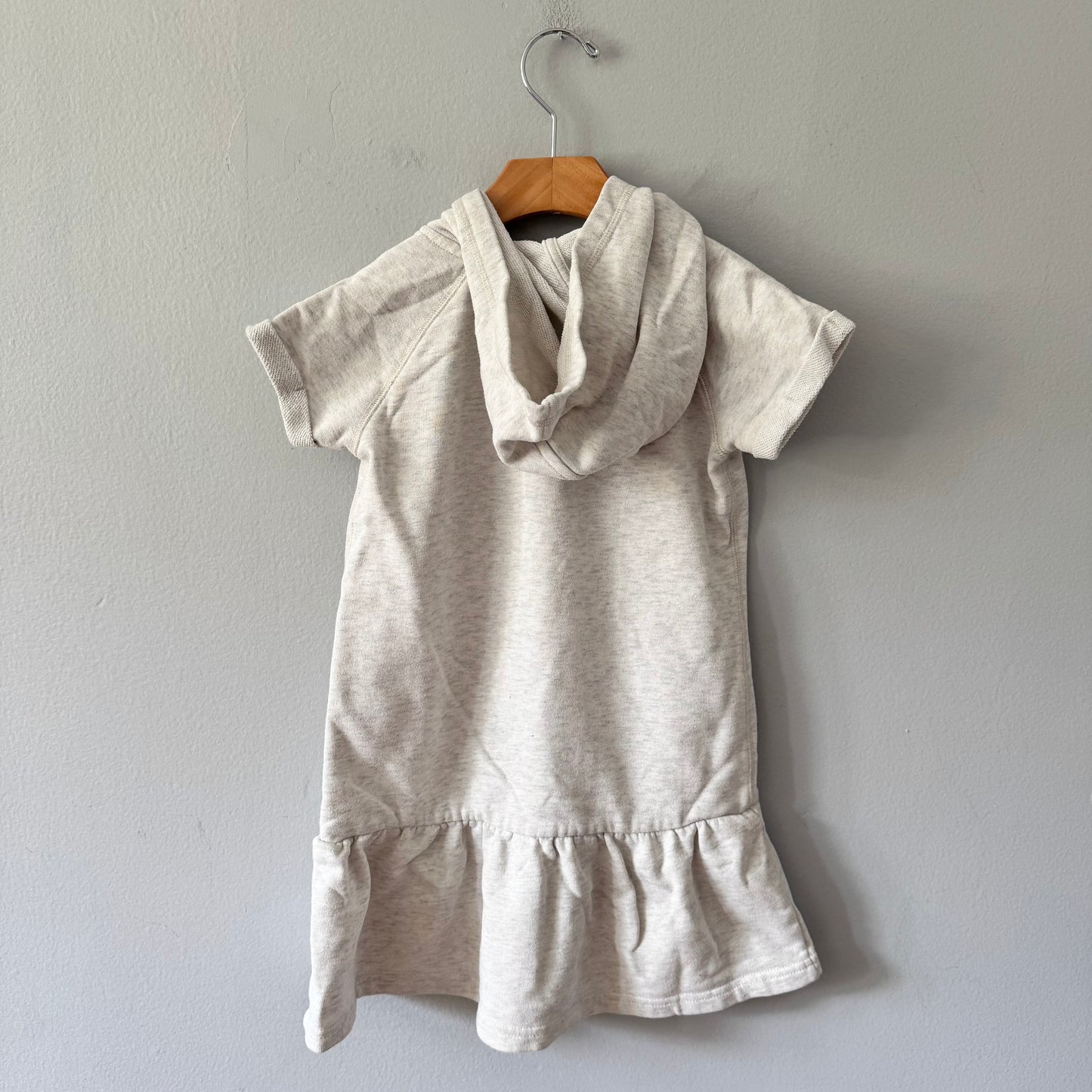 Roots / Light grey crew dress / 5T
