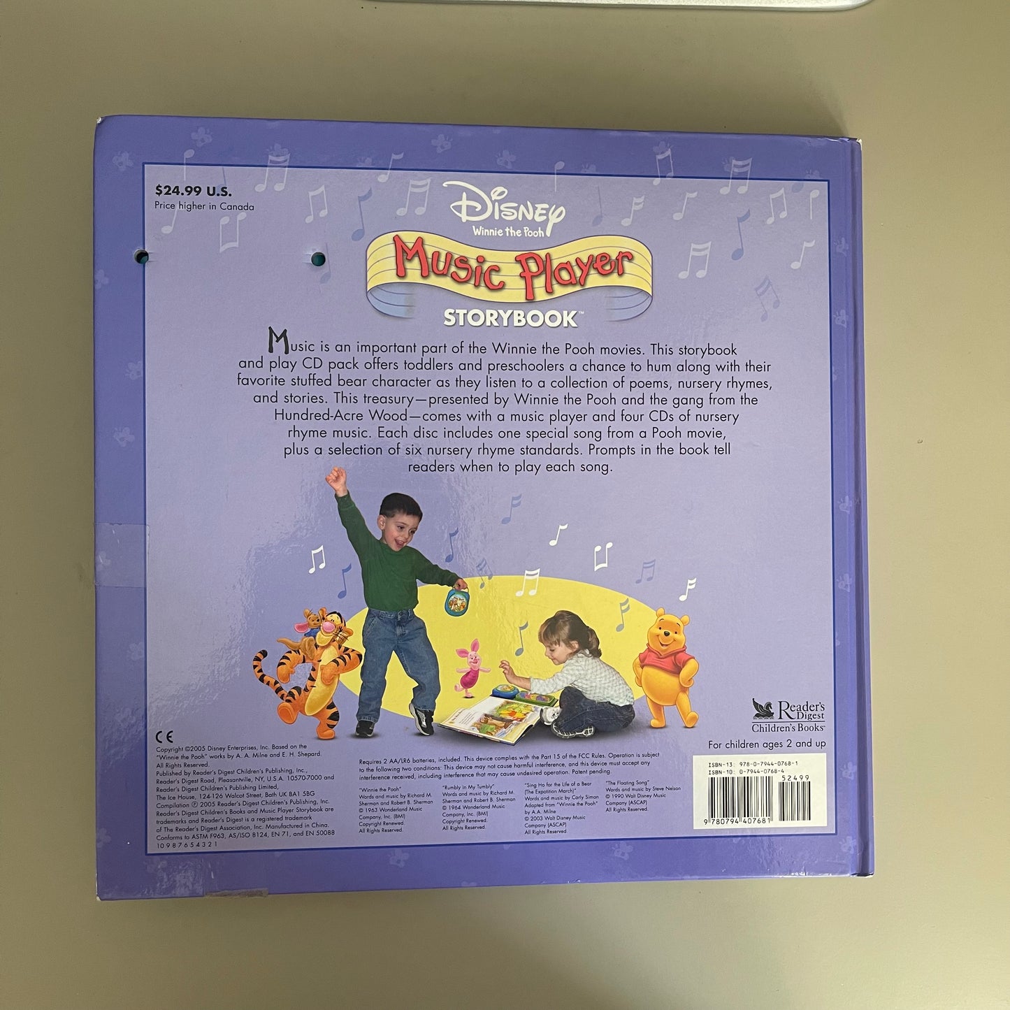 [New] Winnie the Pooh Music Player Storybook