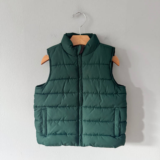Gymboree / Green puffer vest / 3T