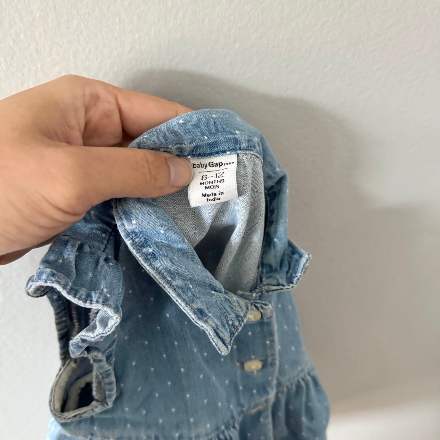 Gap / Denim tank dress / 6-12M