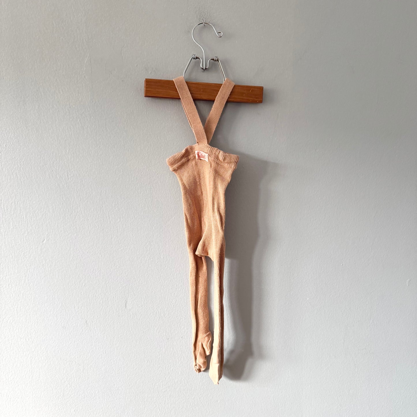 Silly Silas / Light brown tights / 3-6M