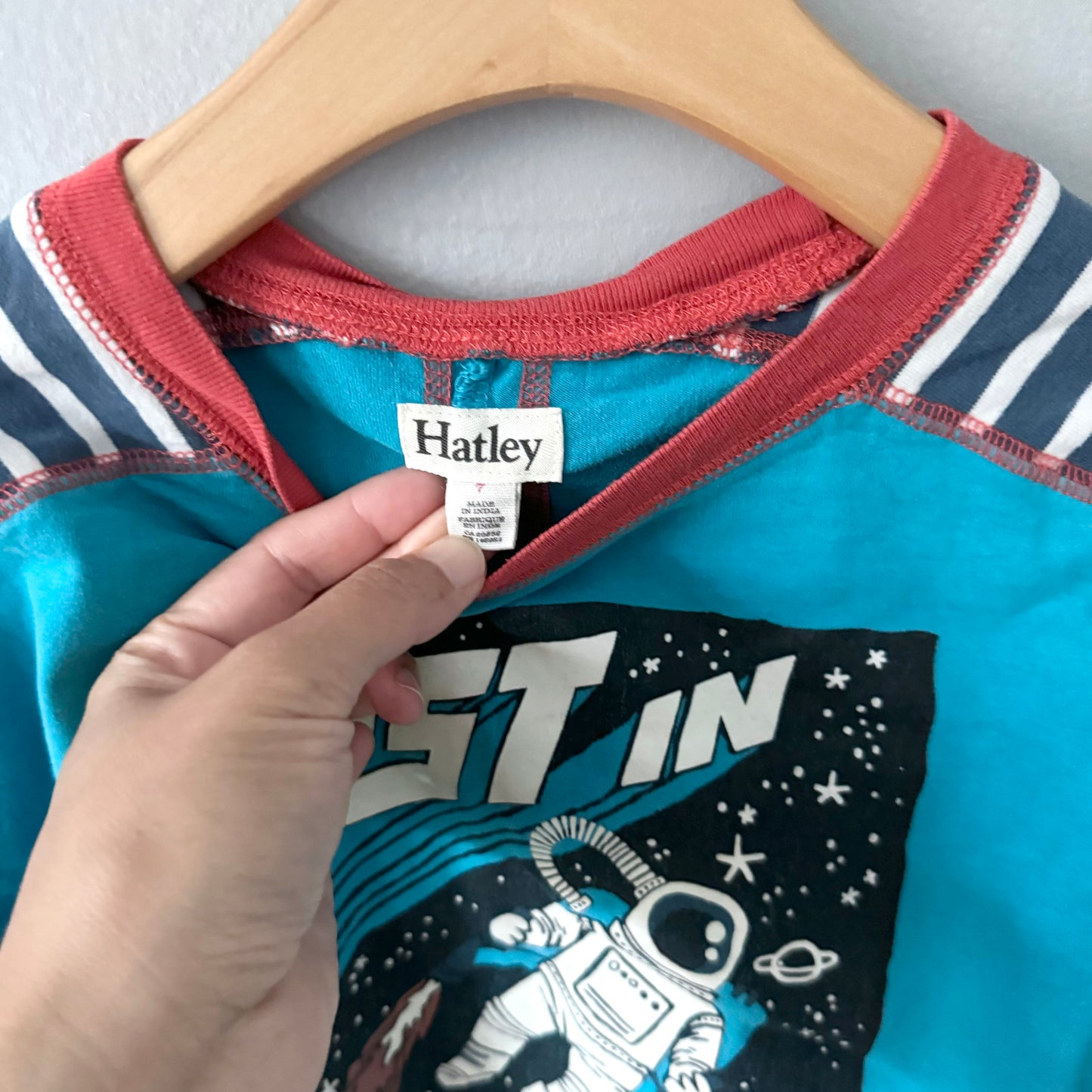 Hatley / Lost in Space long sleeve top / 7Y