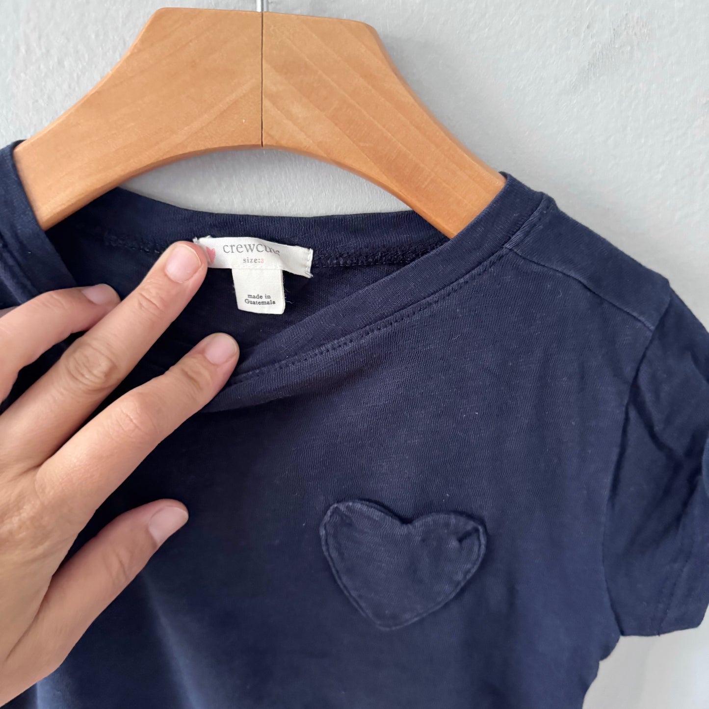 Crewcuts / Navy T-shirt / 3Y