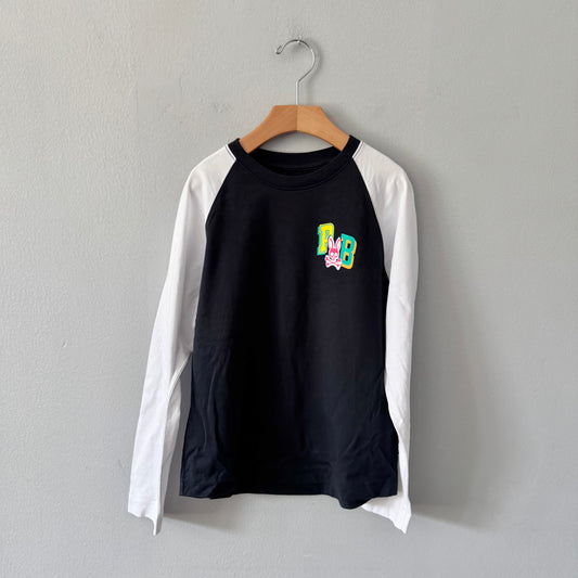Psycho Bunny / Raglan long sleeve top / 7-8Y
