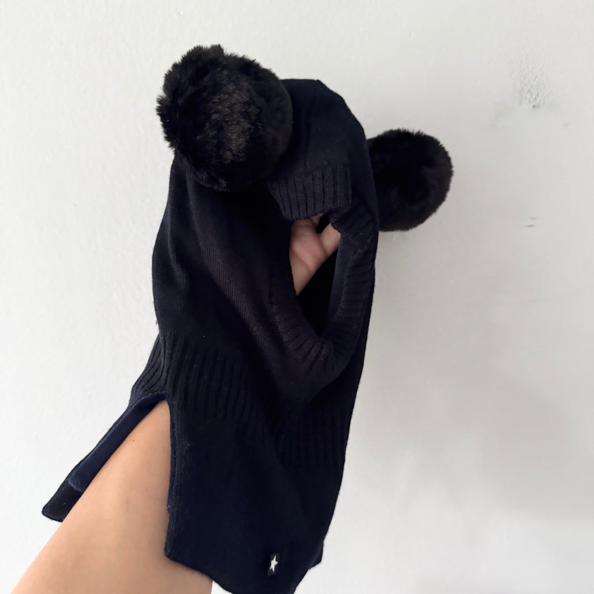 Molo / Black balaclava / 1-2Y - New with tag