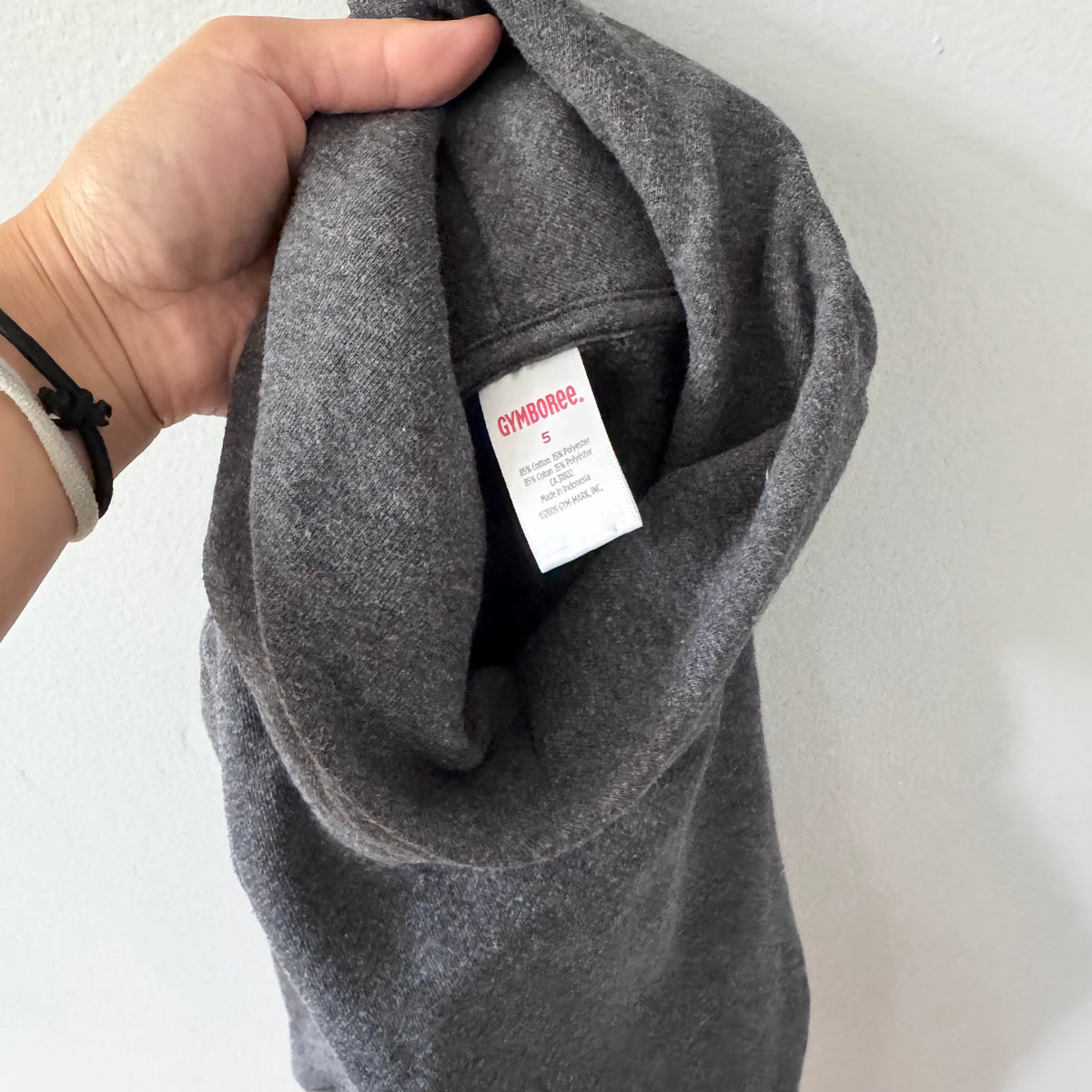 Gymboree / Dark grey sweat dress / 5T