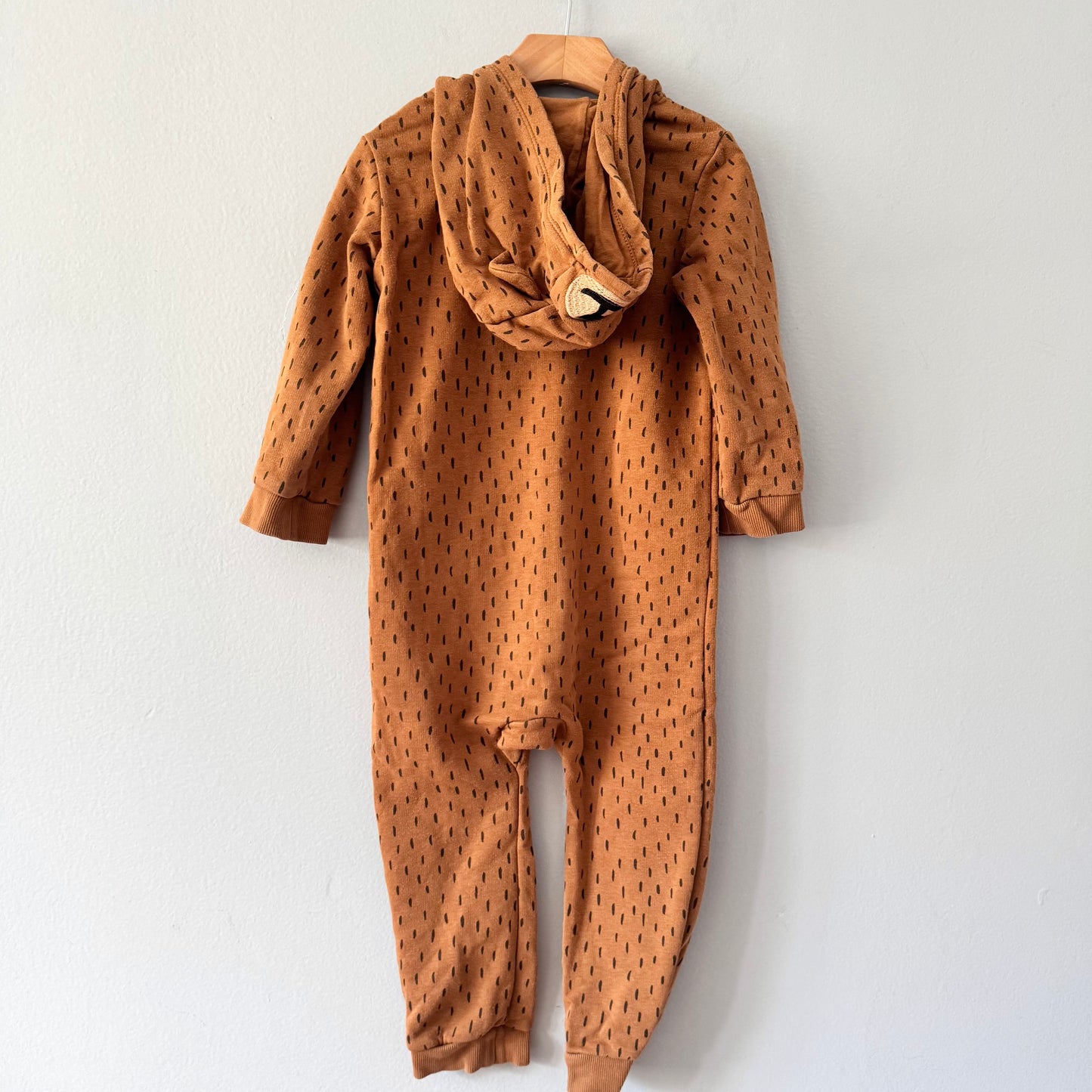 H&M / Brown bear romper / 2-3Y