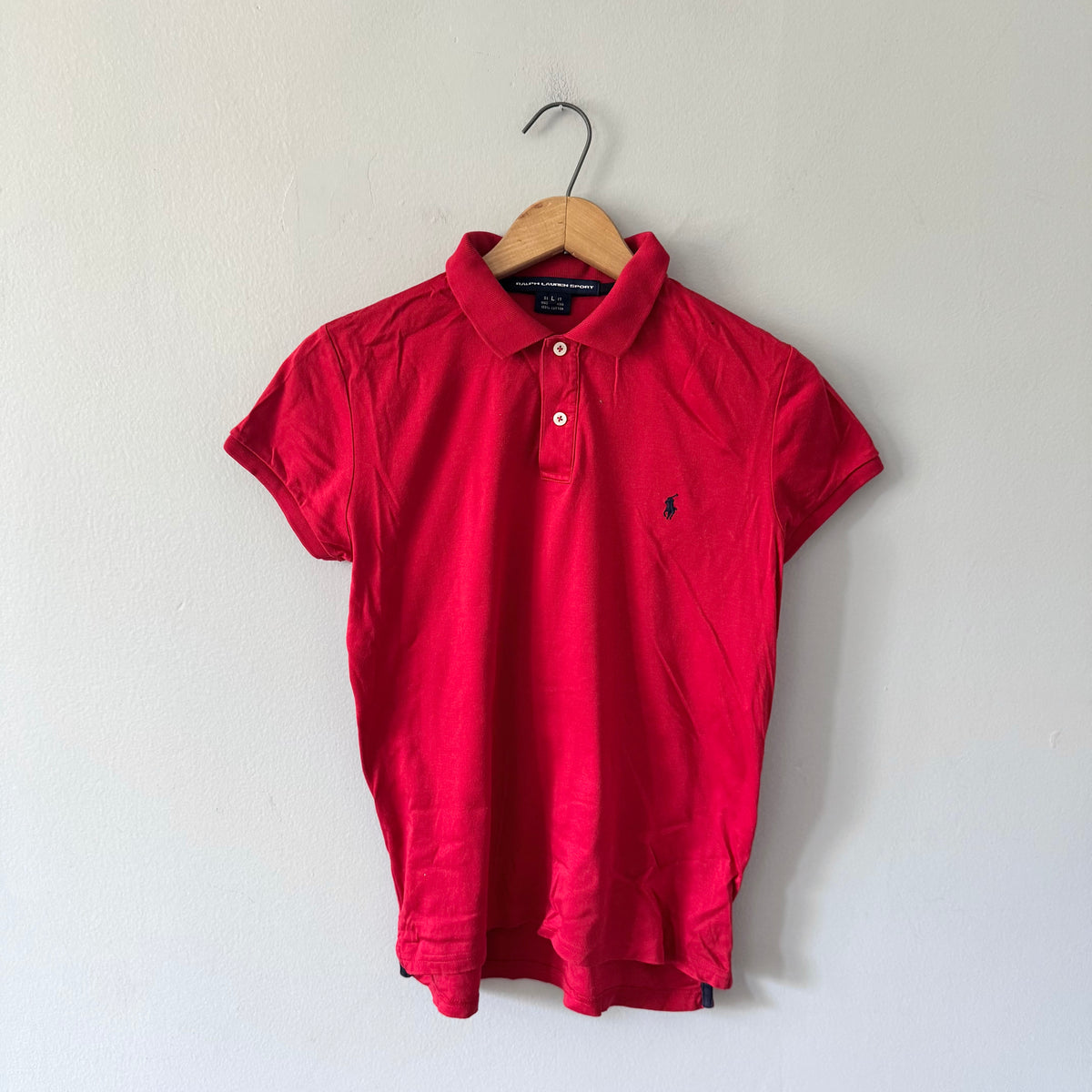 Polo Ralph Lauren Sport / Red slim fit shirt / Boy L