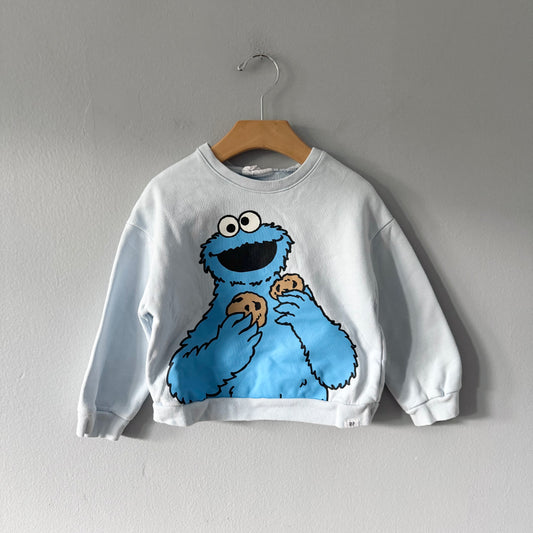 Gap	x Sesame Street / Cookie Monster sweatshirt / 4Y