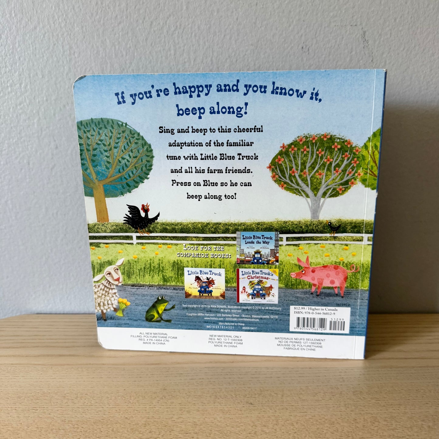 Little Blue Truck's Beep-Along Book / Alice Schertle