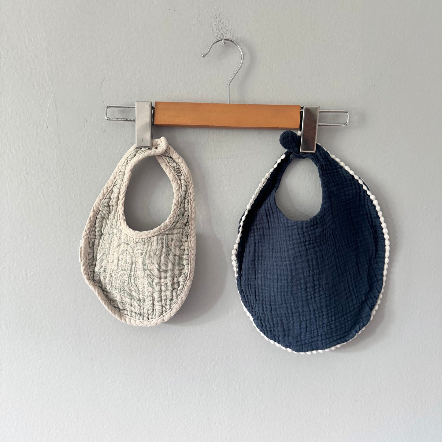 Organic cotton bib - Set of 2