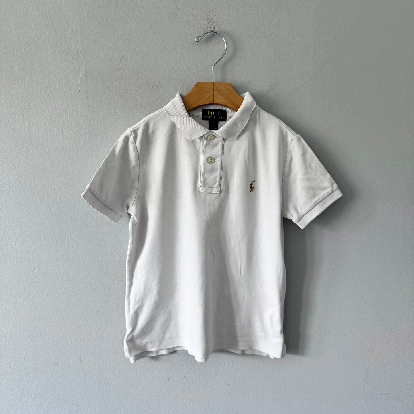 Polo Ralph Lauren / Chemise en coton blanc / 5A