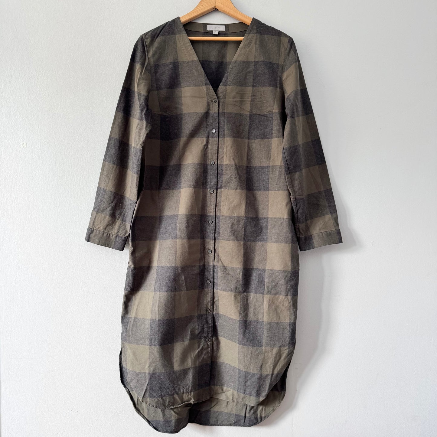 COS / Robe chemise écossaise / Femme 10