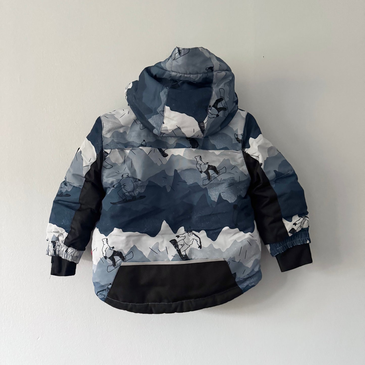 Deux par Deux / Navy x snowboarding snow jacket / 2Y
