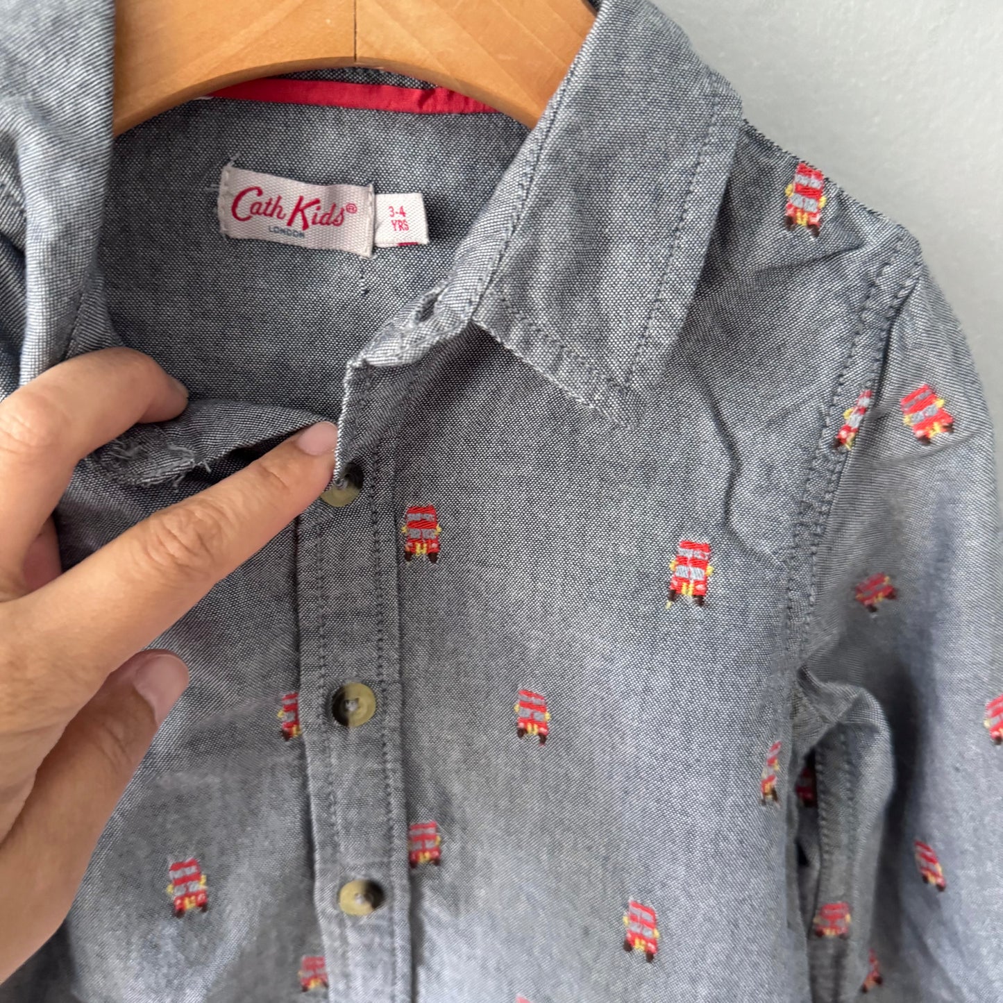 Cath Kids / Chambray shirt / 3-4Y