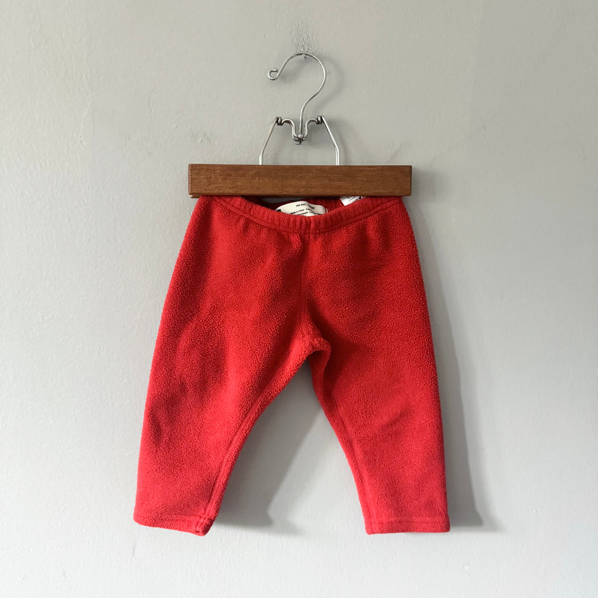 Mec / Red fleece pants / 6M