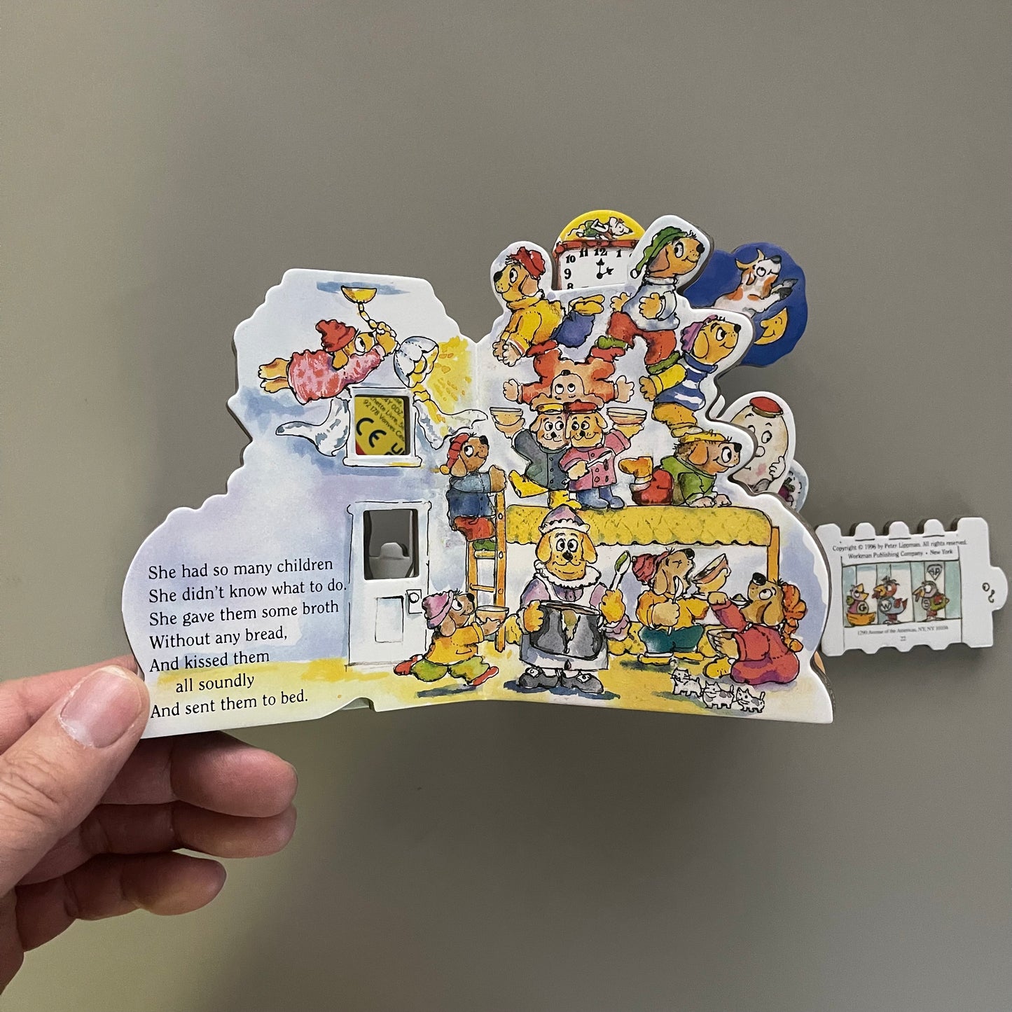 [Brand New] Mother Goose's House (3D Book) / Peter Lippman