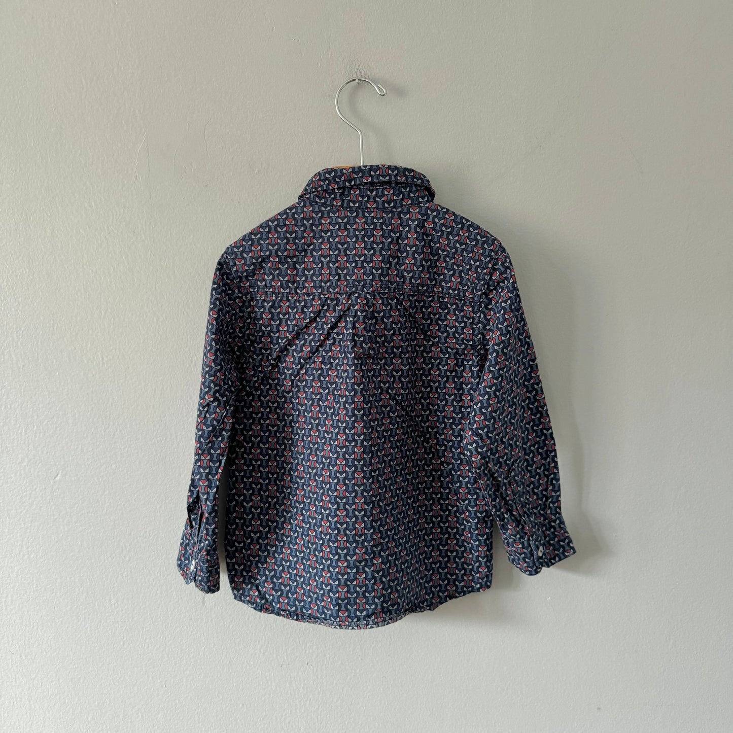 Ben Sherman / Navy cotton shirt / 4Y