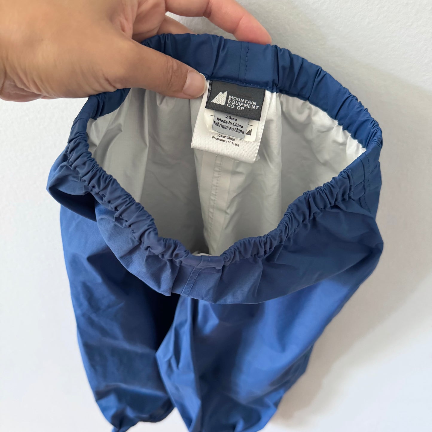 Mec / Navy rain pants / 24M
