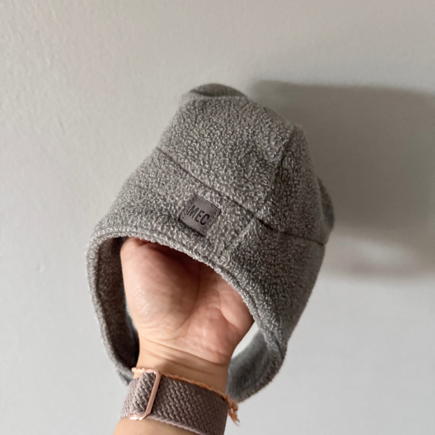 Mec / Grey fleece hat / XS(6-12M)