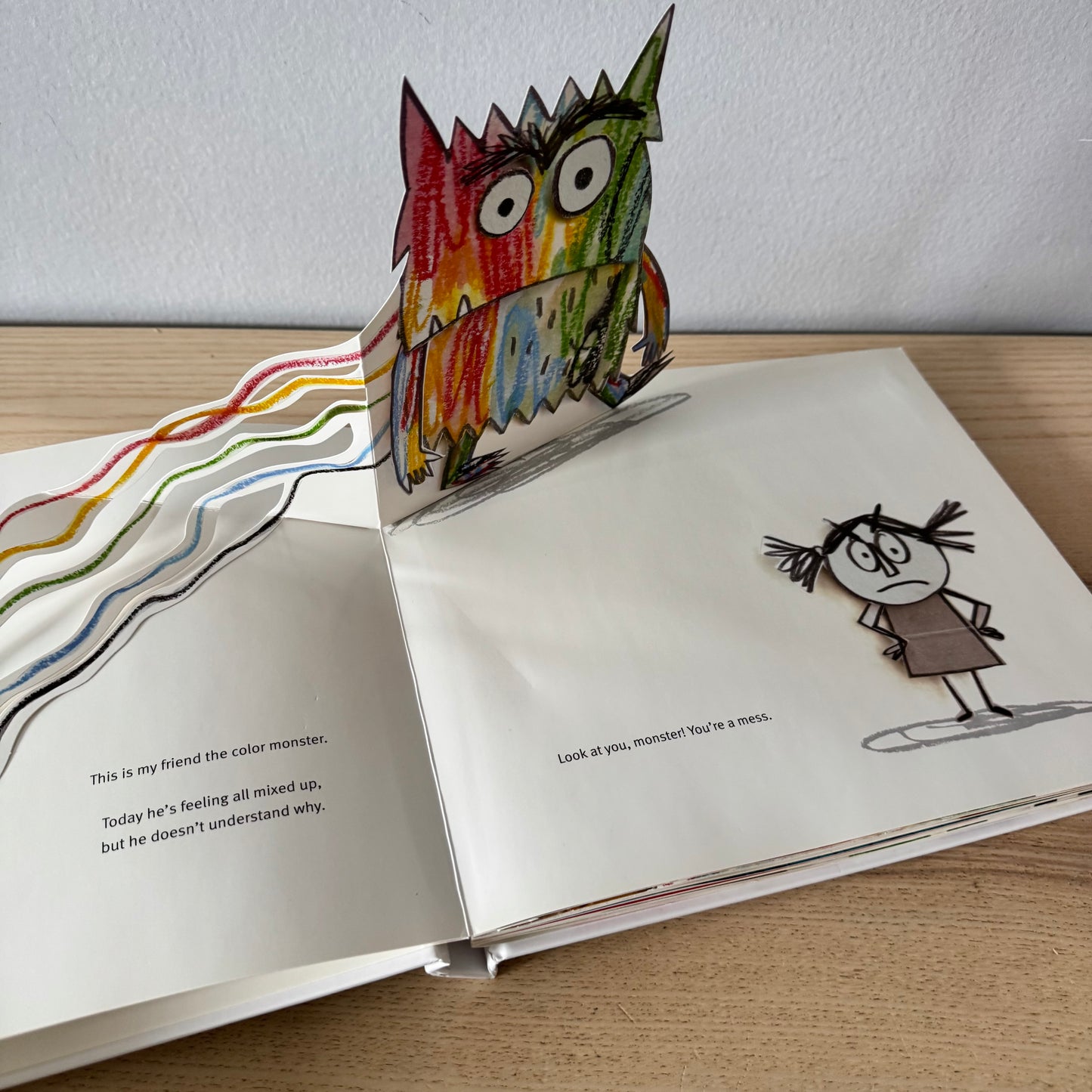 The Color Monster - Pop-Up Book of Feelings