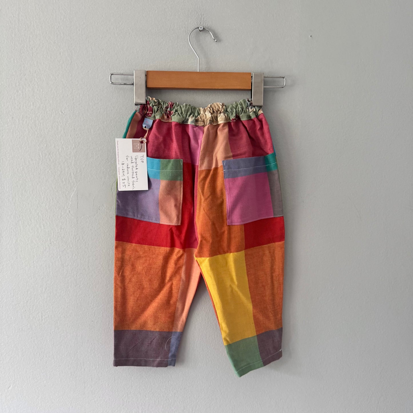 TUP / Upcycle playful pants / 18-24M
