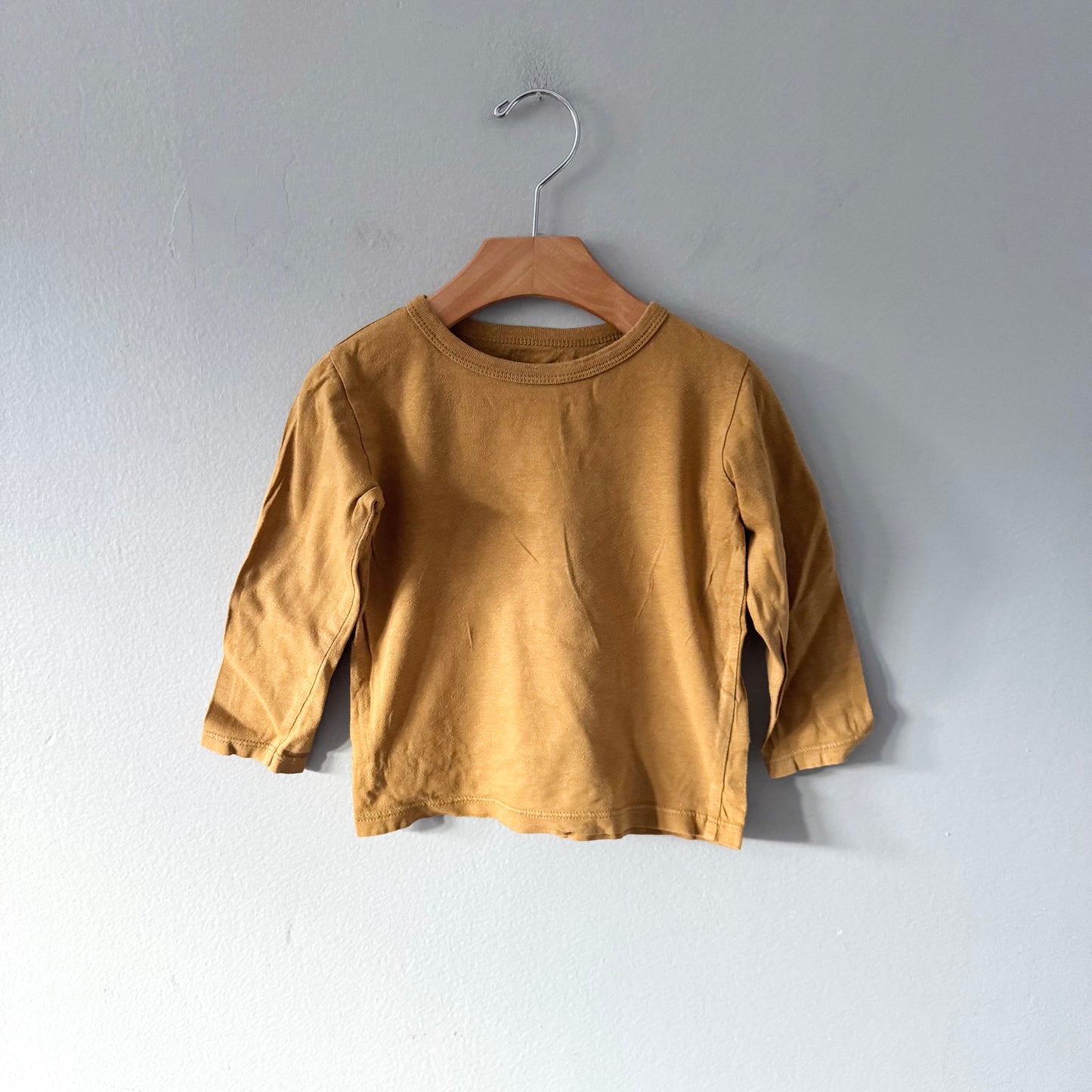 Mini mioche / Mustard long sleeve / 1-2Y