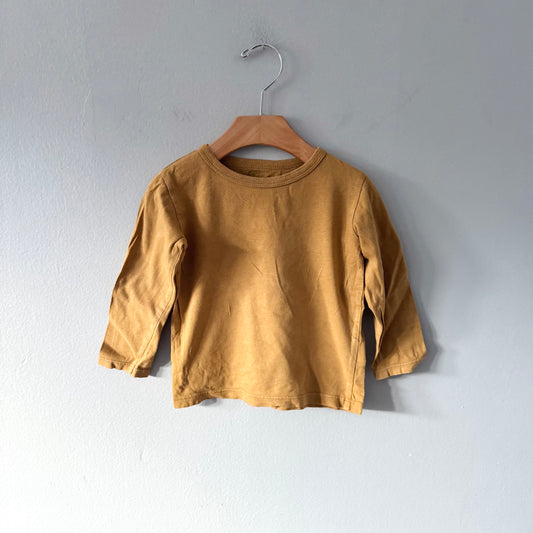 Mini mioche / Mustard long sleeve / 1-2Y