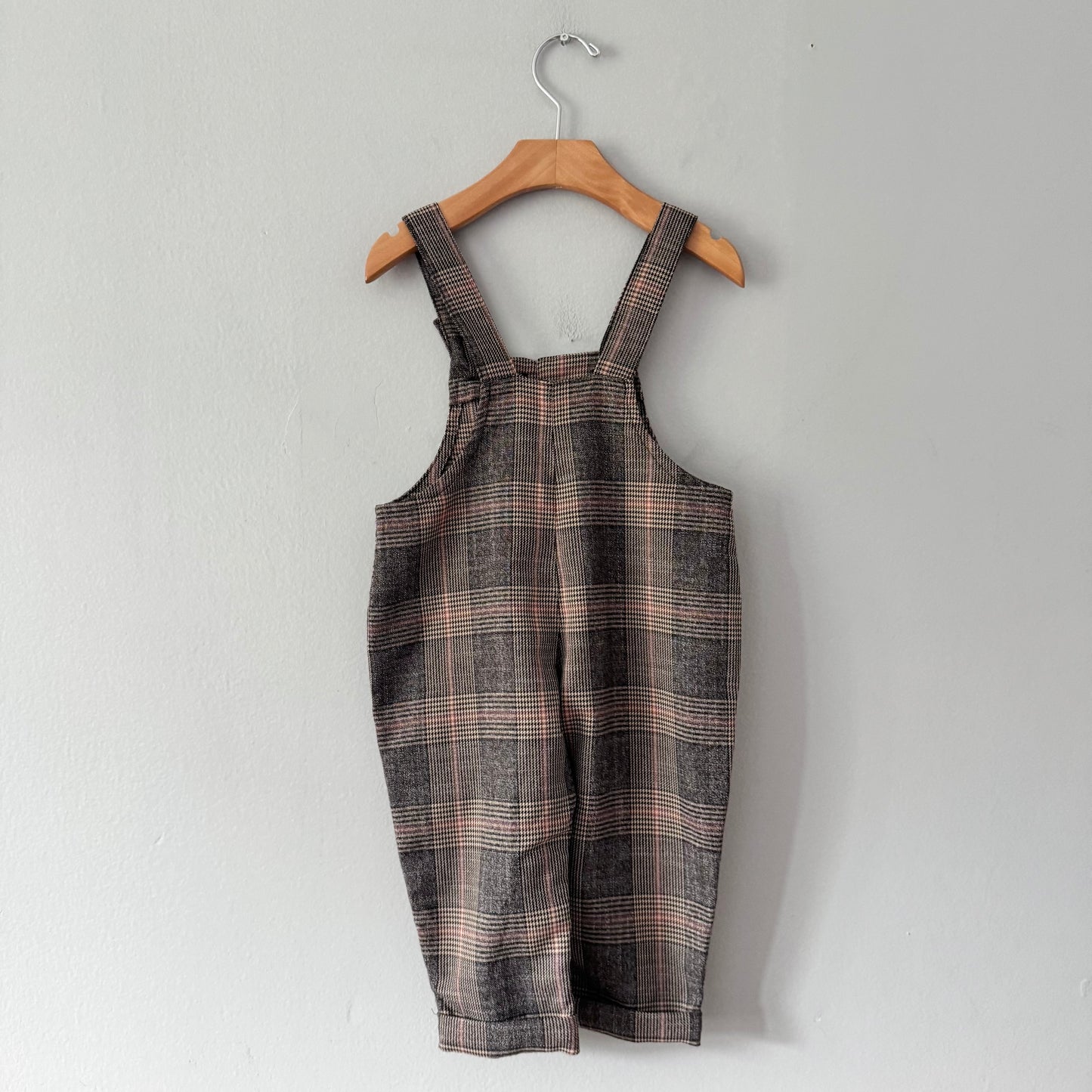 Next / Houndtooth overalls / 12-18M