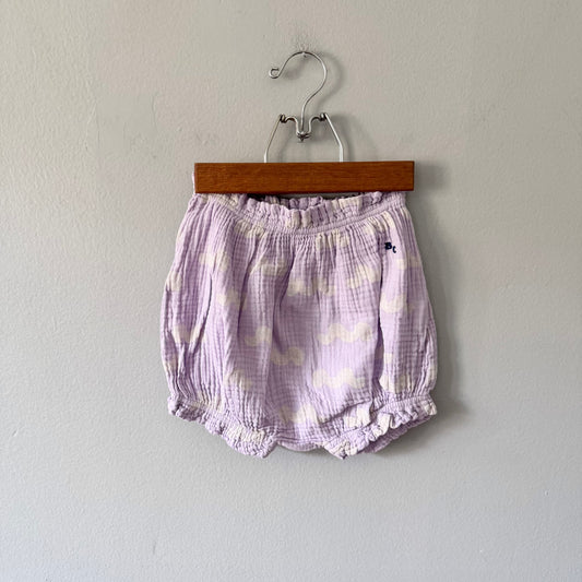 Bobo Choses / Light purple muslin shorts / 24M