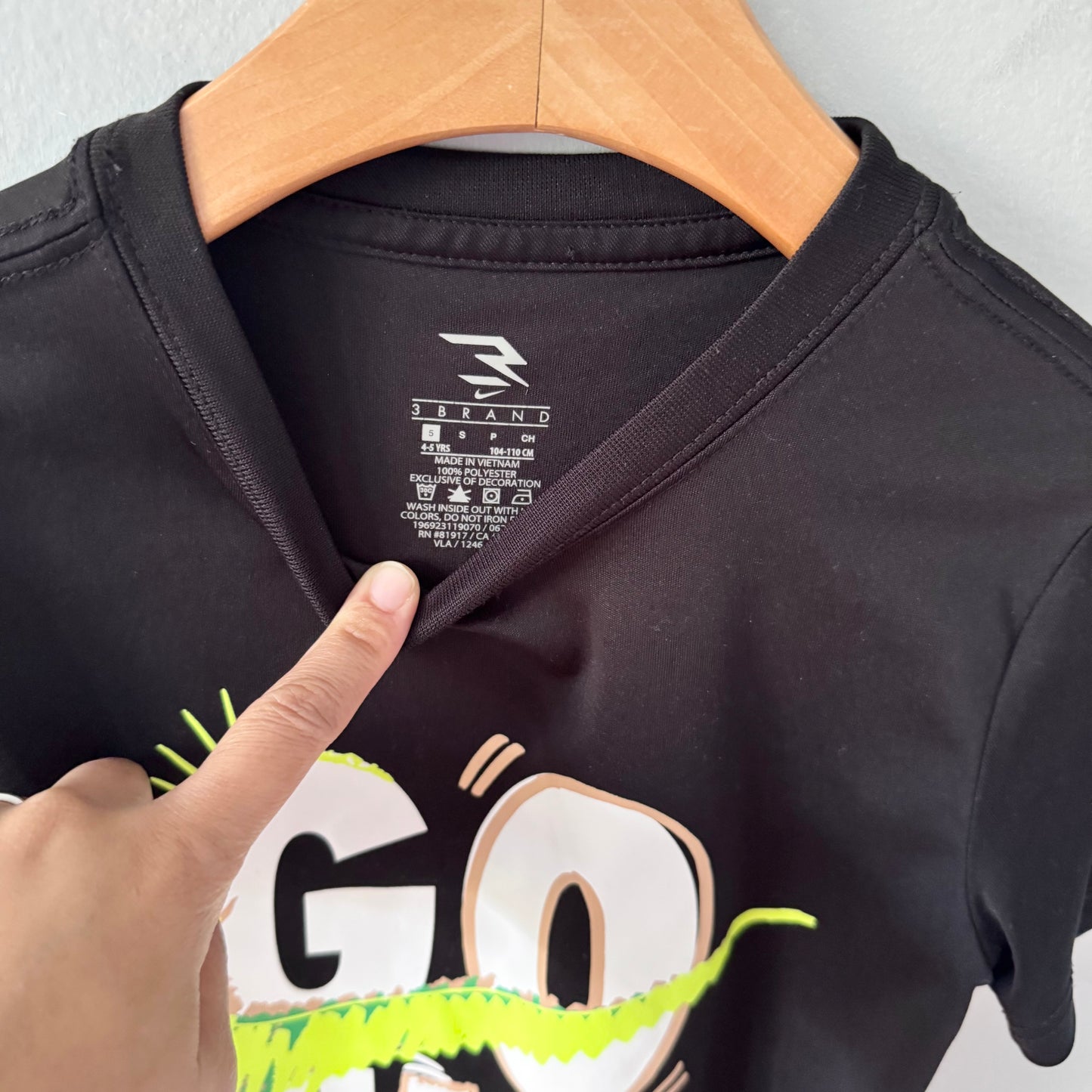 Nike / Black Dri-fit / 4-5Y