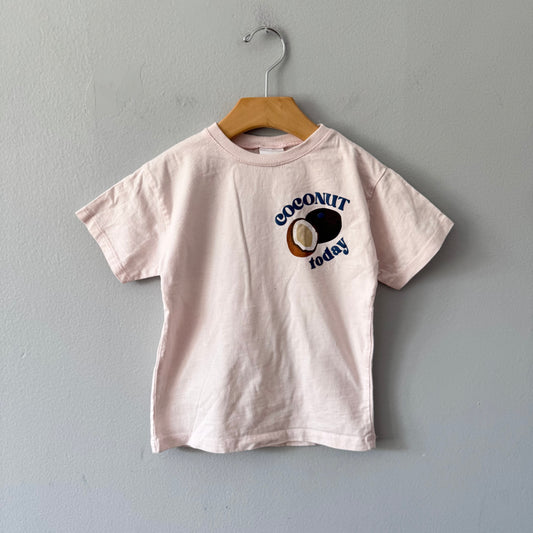 Zara / Coconut T-shirt / 4-5Y