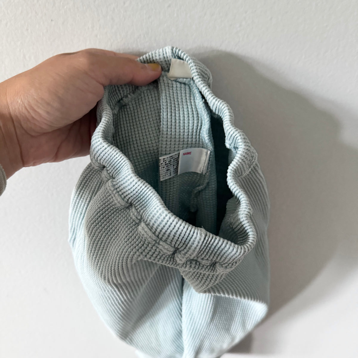 Ronheaman / Blue waffle pants / 12M