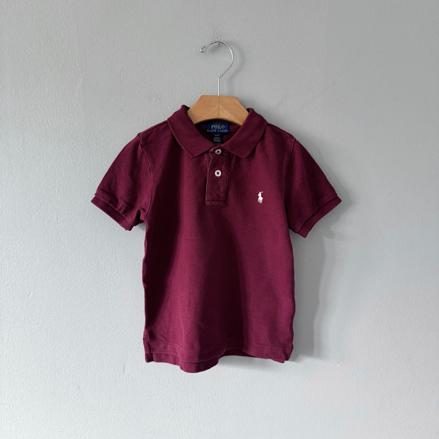 Polo Ralph Lauren / Polo bordeaux / 4A