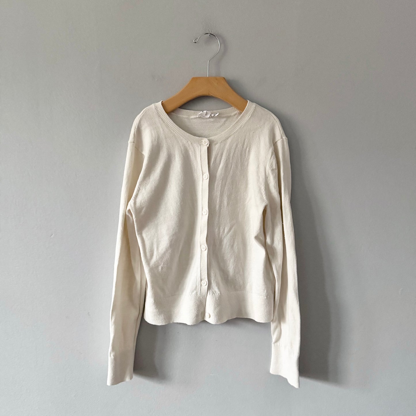 Gap / White cardigan / 10Y