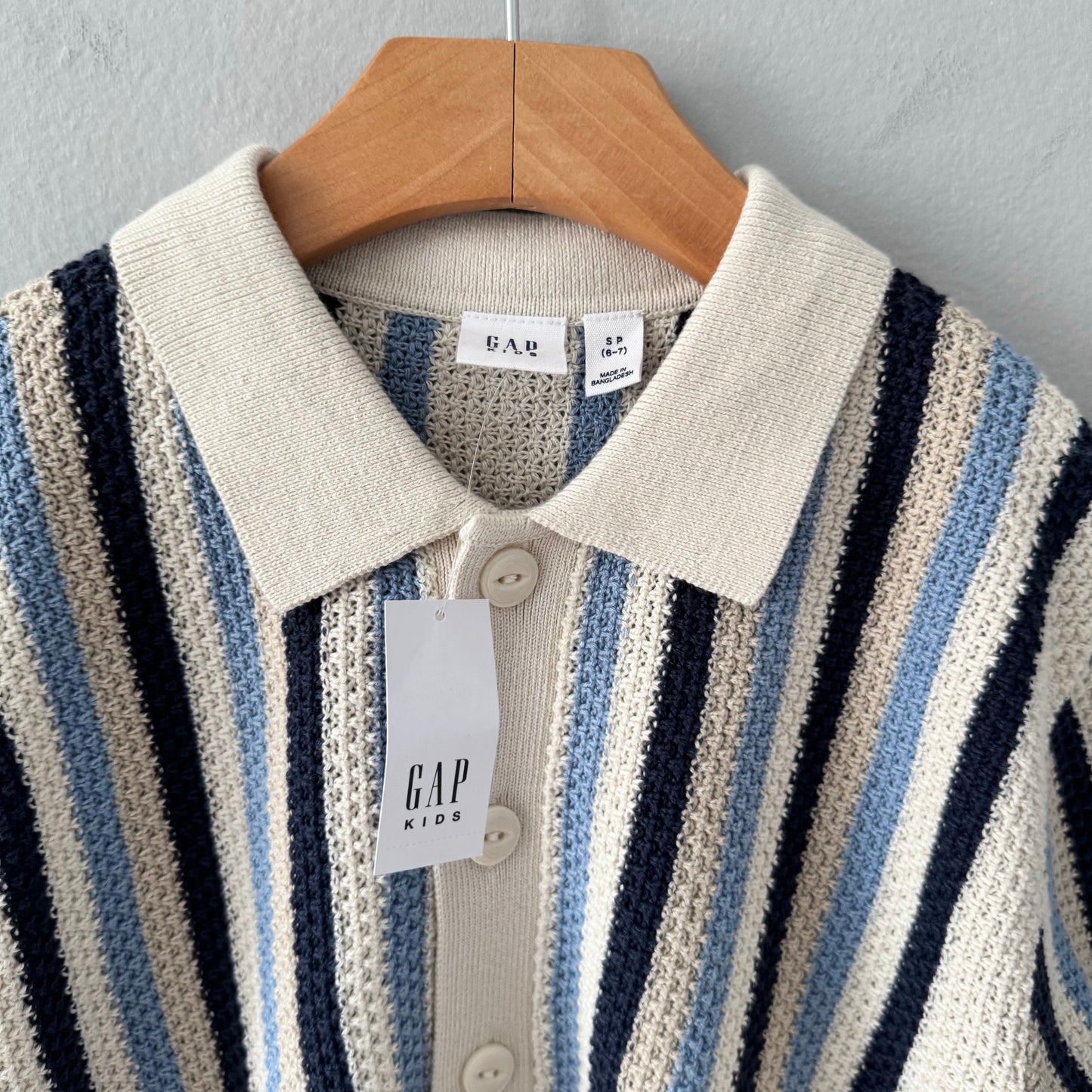 Gap / Cotton knit shirt / 6-7Y - New with tag