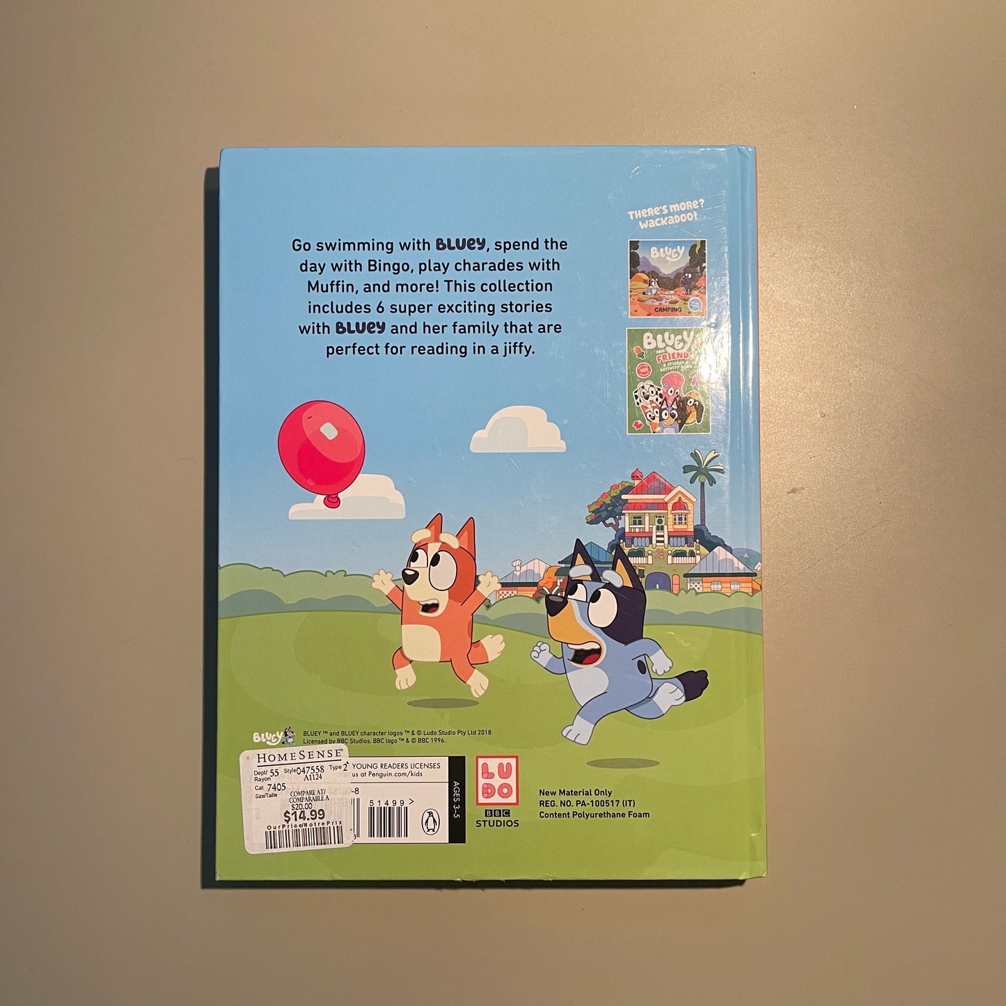 Bluey 5-Minute Stories