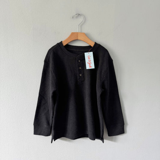 Cat & Jack / Black long sleeve top / 4-5Y - New with tag