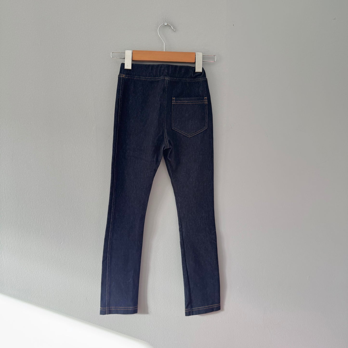 No brand / Denim leggings / 7-8Y(130cm)
