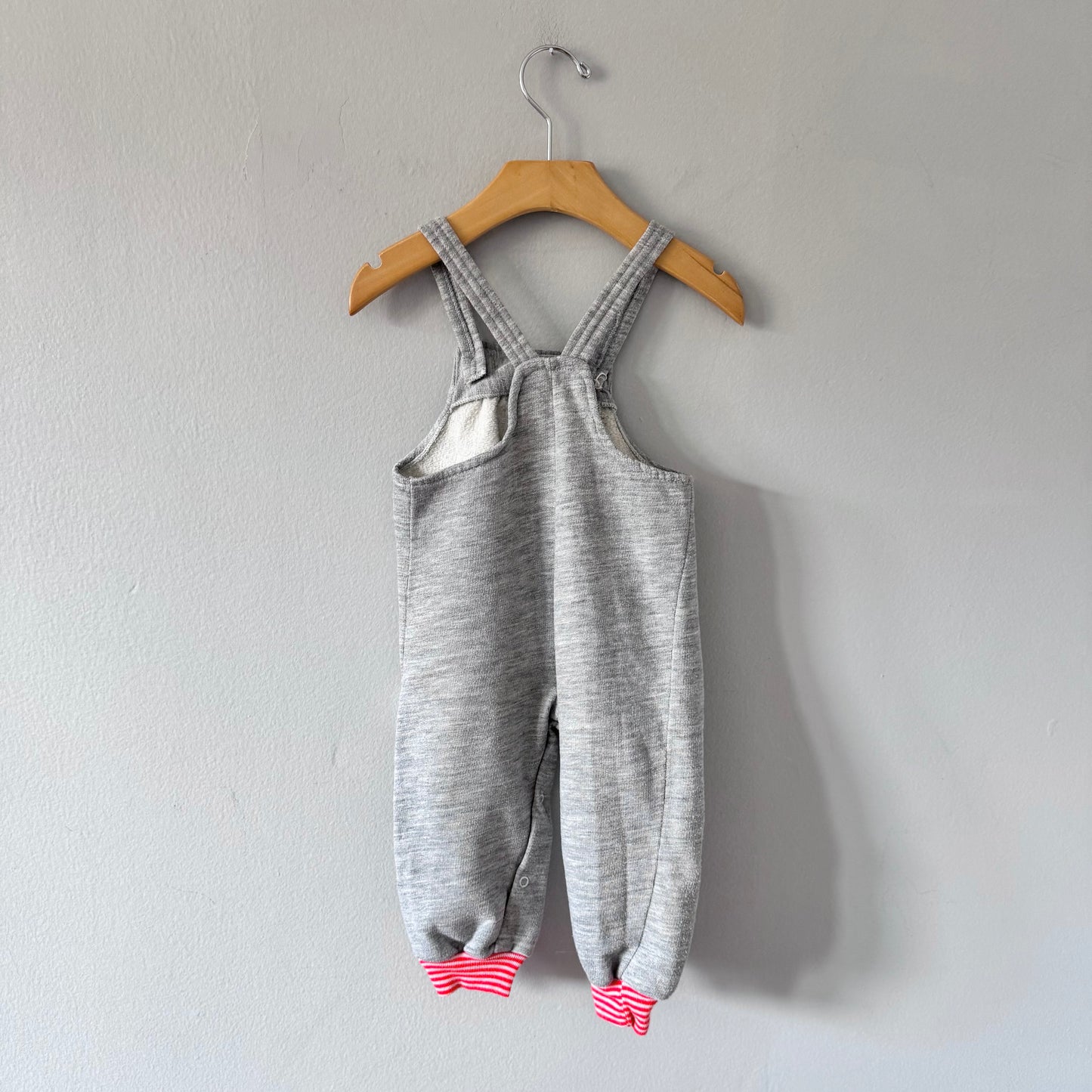 Vintage / Salopette gris clair / 24M
