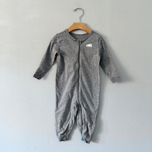 Roots / Salt and pepper romper / 12-18M