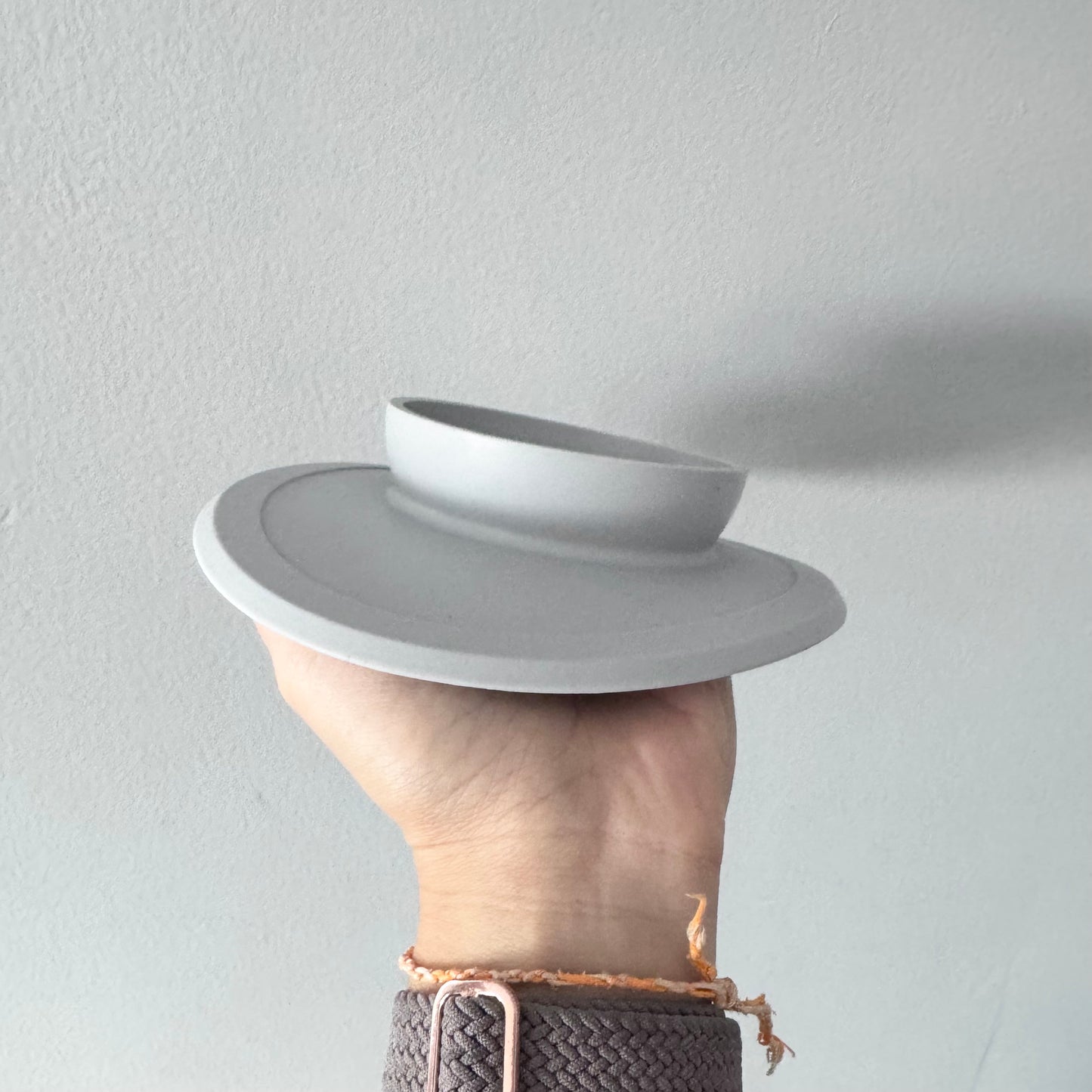 Ezpz / Silicone small plate mat - light grey