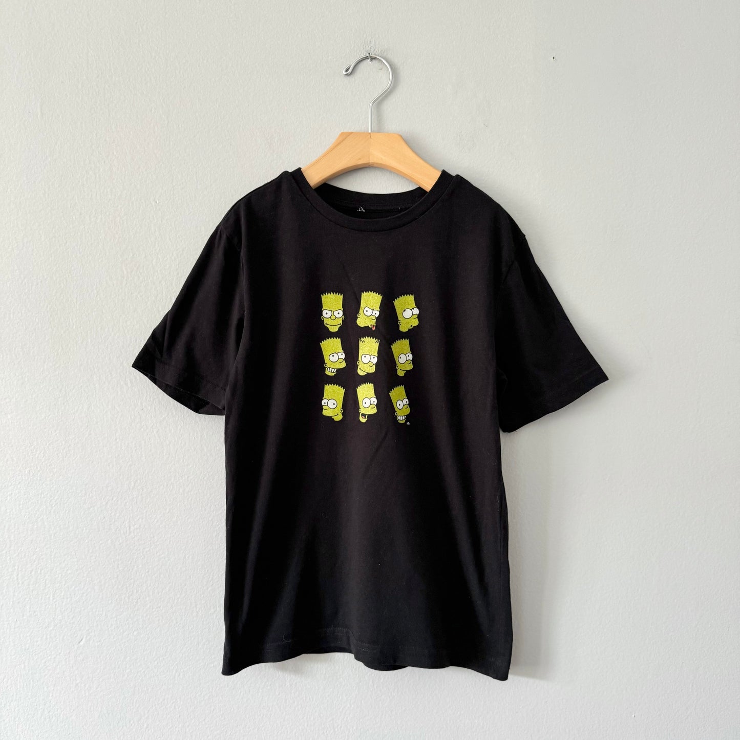 The Simpsons / Black T-shirt / 7-8Y