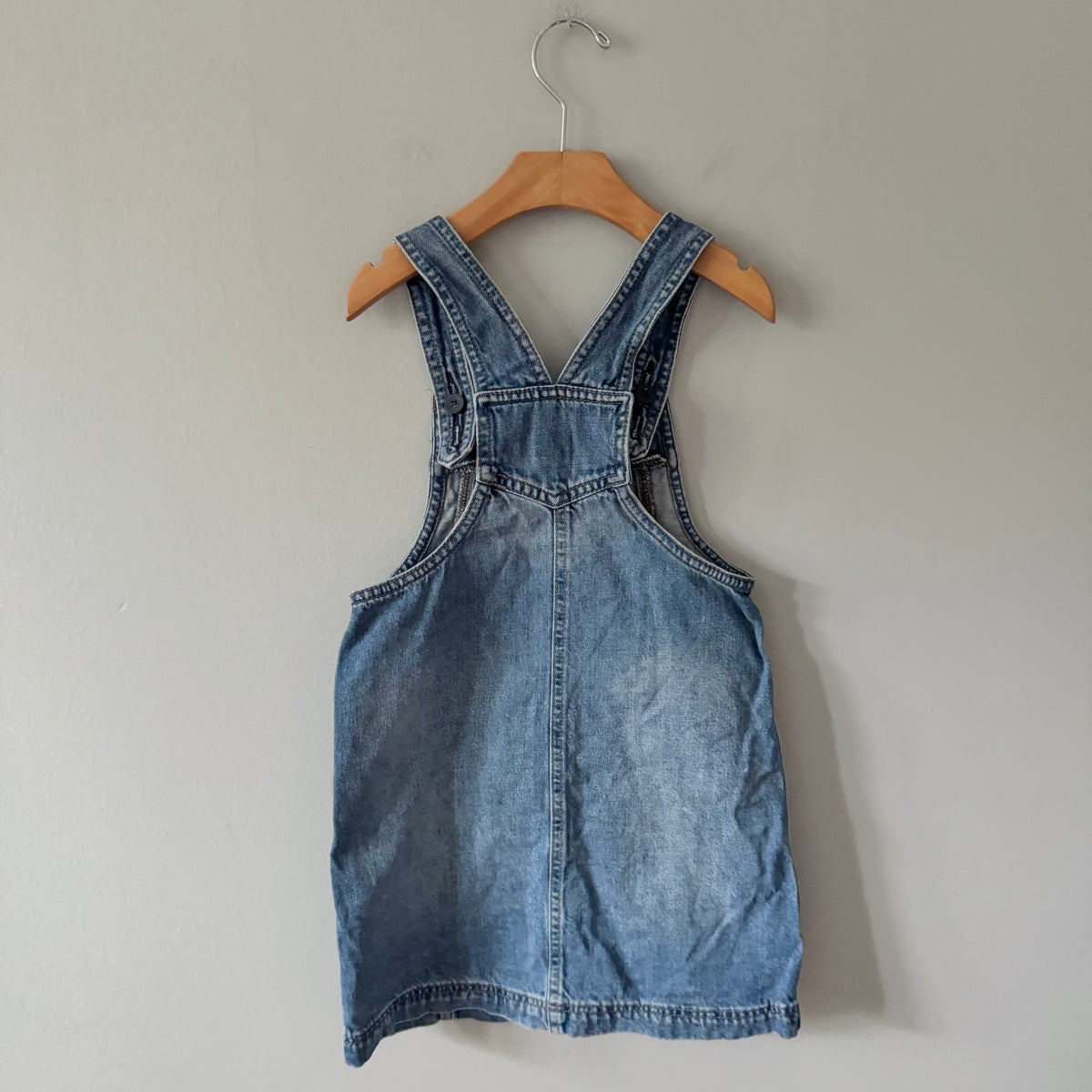 Gap / Denim overall skirt / 5Y