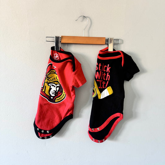 NHL / Onesie set of 2 / 12M